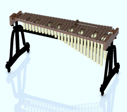 Picture of Concert Xylophone Musical Instrument Model