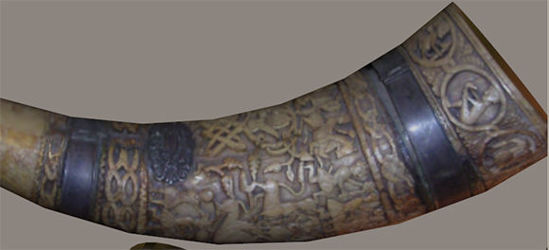 Picture of Ancient Ceremonial Drinking Horn Prop