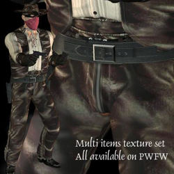 Bandido Clothing textures set