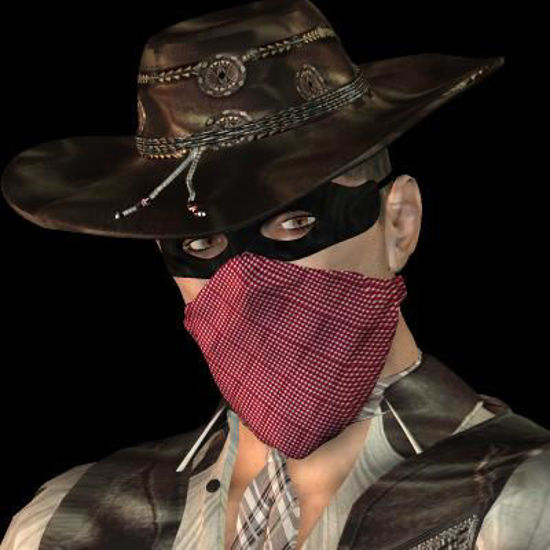 Viewer reference Strict Bandit Face Scarf DAZ 3d modelsPoserWorld 3D Model Content Store for Poser  and DAZ 3D Studio