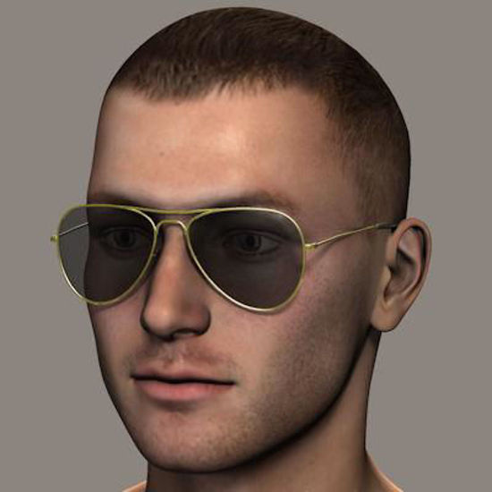 Picture of Pilot style sunglasses