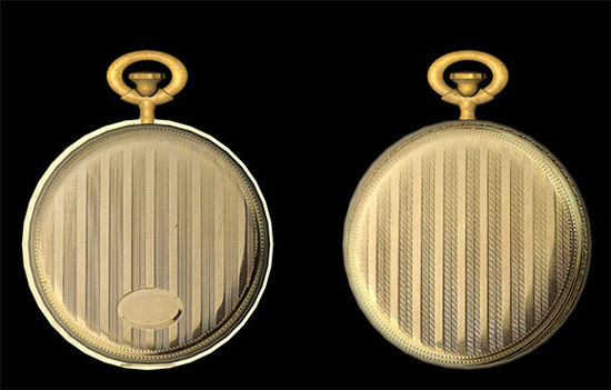 Picture of Old Fashion Gold Pocket Watch