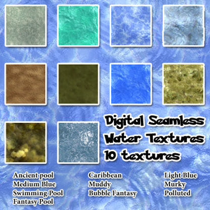 Picture of Seamless Digital Water Textures Pack