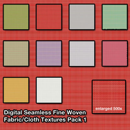 Picture of Seamless Digital Fine Woven Fabric - Cloth Texture Pack 1