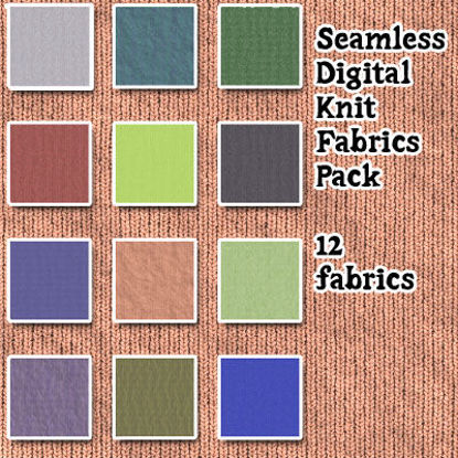 Picture of Seamless Digital Knit Fabric Pack