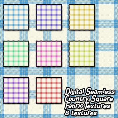 Picture of Digital Seamless Country Square Fabric Textures