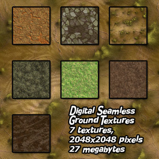 Picture of Digital Seamless Ground textures 2048x2048