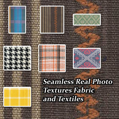 Picture of Seamless Fabric and Textile Photo Textures