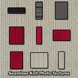 Seamless Knit Fabric Photo Textures