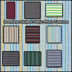 Seamless Striped Fabric Photo Textures 1