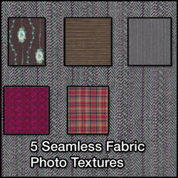 5 Seamless Fabric Photo Textures - 12/26/2010