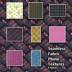 8 Seamless Fabric Photo Textures