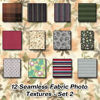 Picture of 12 Seamless Stripe and Pattern Fabric Photo Textures Set 2