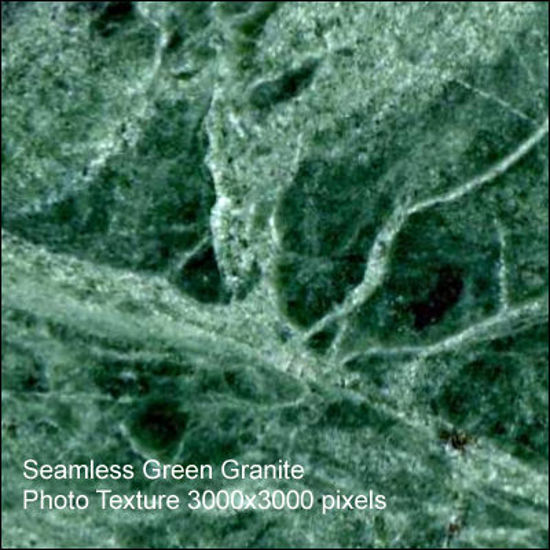 Picture of Seamless Granite Photo Textures 3000x3000 Pixels -Green-Granite