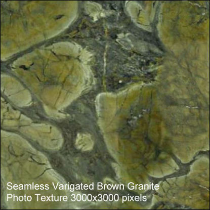 Picture of Seamless Granite Photo Textures 3000x3000 Pixels -Varigated-Brown-Granited