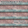 Picture of Seamless Red Brick Wall With Concrete Cap Photo Texture