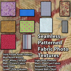 Seamless Patterned Fabric Photo Textures