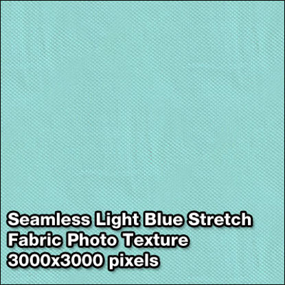 Picture of Seamless Women's Fabric Photo Textures Set - Light-Blue-Stretch-Fabric