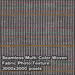 Seamless Women's Fabric Photo Textures Set - MultiColor-LargeWoven
