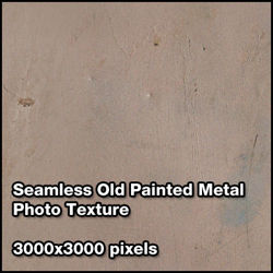 Seamless Metal Photo Texture Set - 3000x3000 Pixels - Old-Painted-Metal