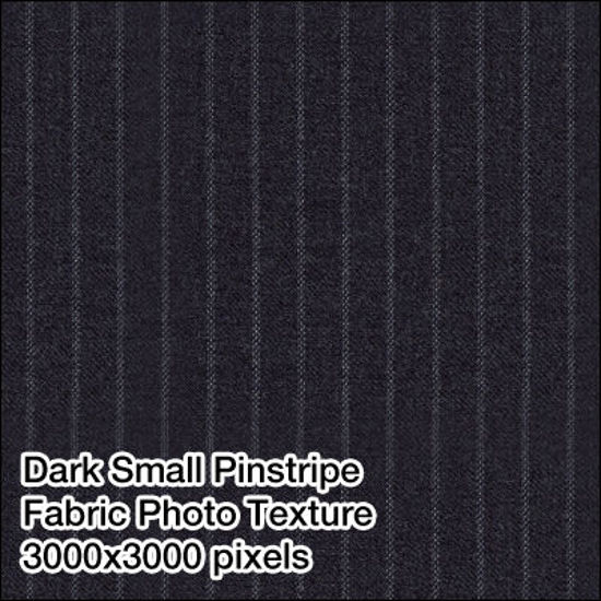 Picture of Seamless Men's Fabrics Photo Textures 3000x3000 pixels - Dark-Pinstipe-Suit