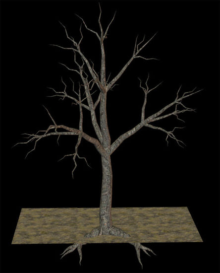 Picture of Spooky Dead Tree Model