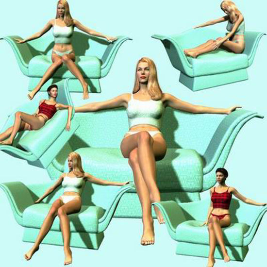 Picture of Sofa with poses