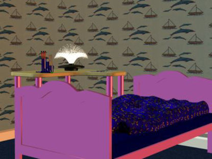 Picture of Lisa bed set for kids bedroom
