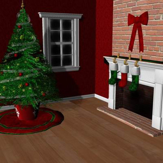 Picture of Xmas room 2006