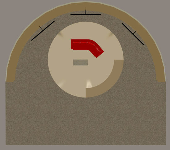 Picture of Daytime TV Talk Show Studio Set Scene