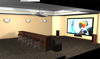 Picture of Home Media Movie Room Scene - Poser and DAZ Studio Format