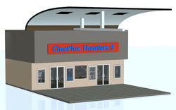 Modular Mall Scene - Movie Theater Part 3