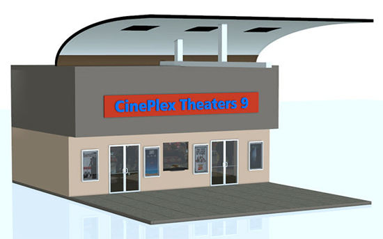Picture of Modular Mall Scene - Movie Theater Part 3