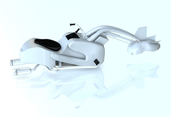 Picture of Sci-Fi Swoop Bike Model - Poser / DAZ Studio Format