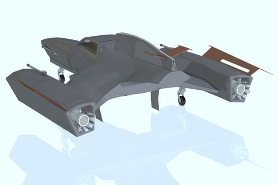 Picture of Futura Fighter Sci-Fi Aircraft Model