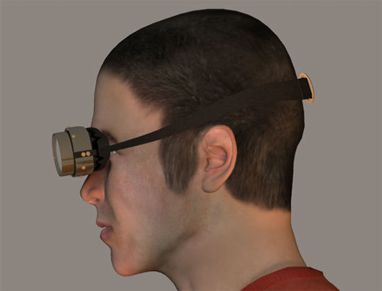Picture of Adjustable Steampunk Goggles Model