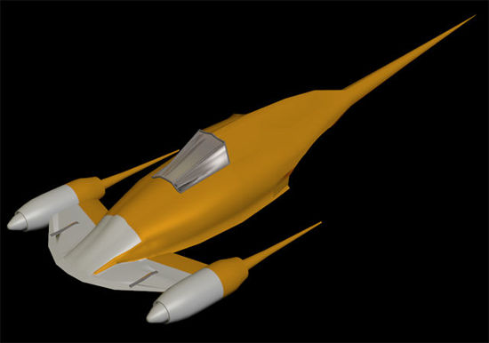 Picture of Sci-Fi Fighter Model