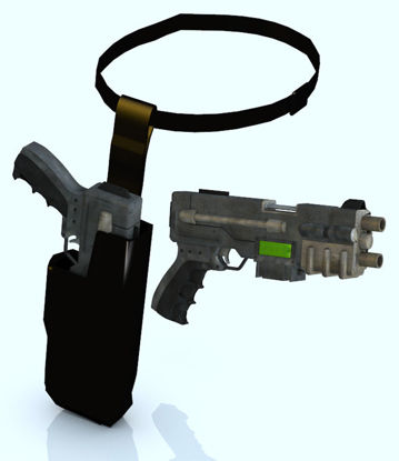 Picture of Sci-Fi Blaster Pistol Weapon Prop