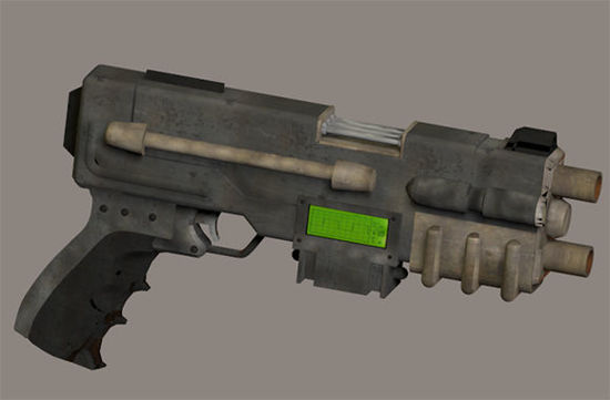 Picture of Sci-Fi Blaster Pistol Weapon Prop