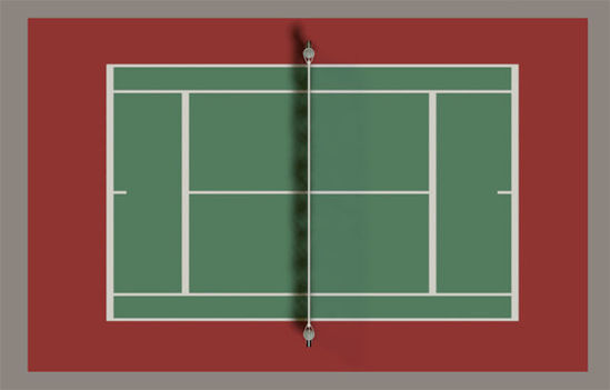 Picture of Tennis Court Model