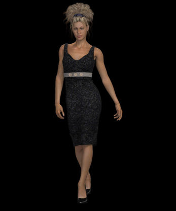 Picture of Dynamic Little Black Dress for DAZ Stephanie 3