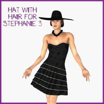 Picture of RaRa hat with hair for Stephanie 3