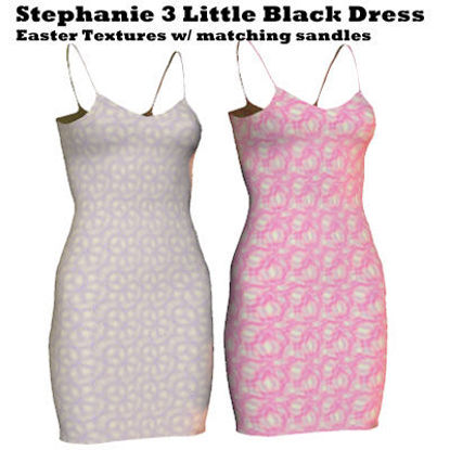 Picture of Little Black Dress Easter Style Dress Textures for Stephanie 3