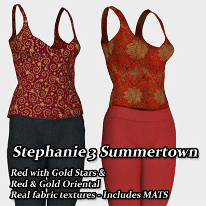 Picture of Red and Gold Outfits for Stephanie 3 Summertown