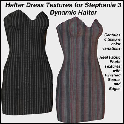 Picture of Dress Textures for the Stephanie 3 Dynamic Halter Dress