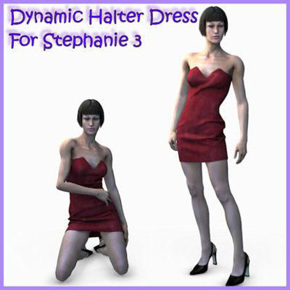 Picture of Dynamic Halter dress for Stephanie 3