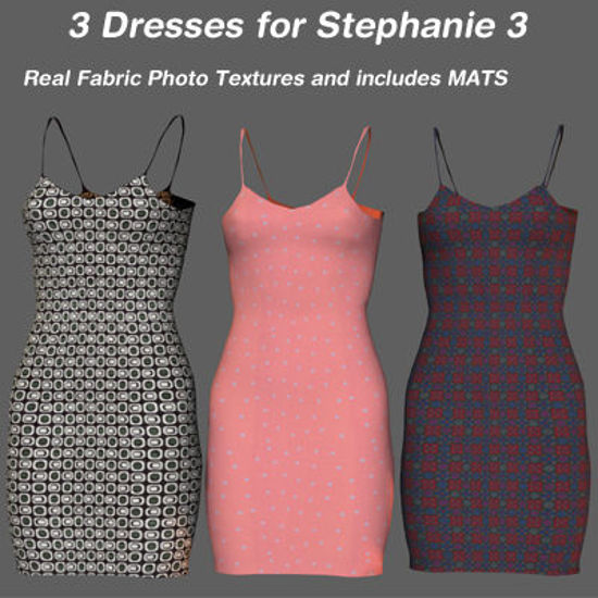 Picture of Three Dresses for Stephanie 3