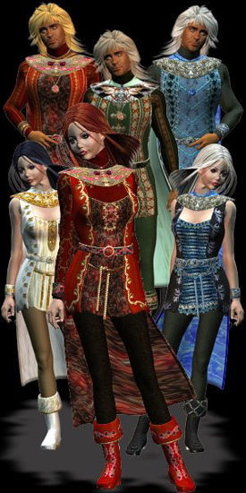 Picture of 4 Elements Lords Map Pak For DAZ's Adventurer