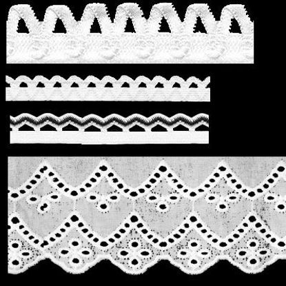 Picture of Seamless Lace Photoshop Brushes