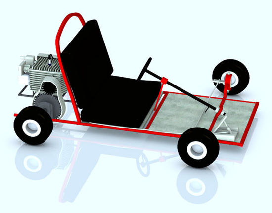 Picture of Children's Go Kart Vehicle Prop